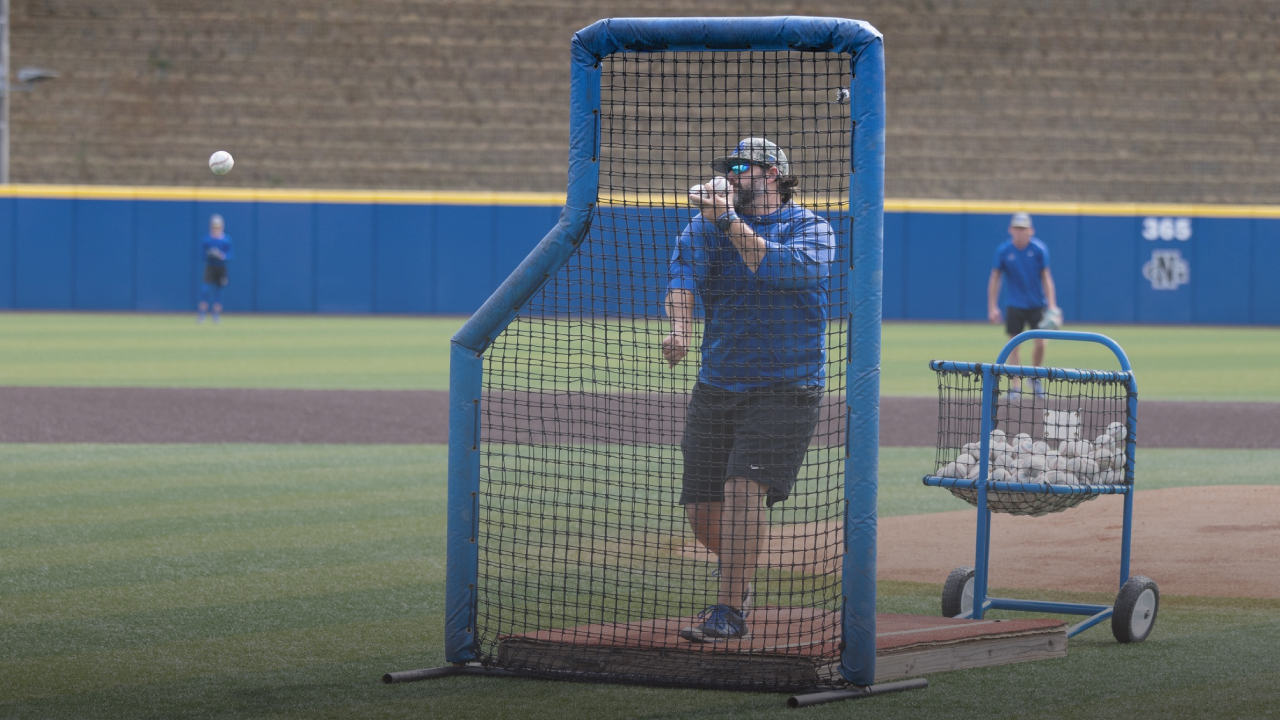 practice with ung student athletes and coaches